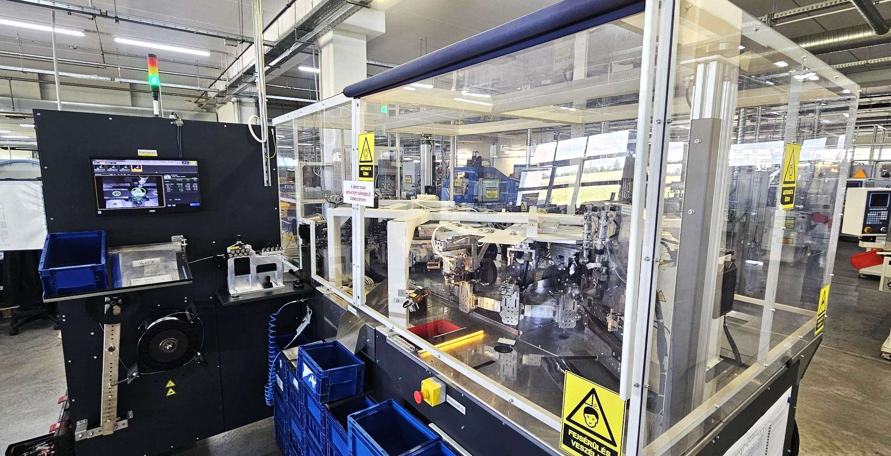 Quality inspection at Fastron Hungária – cable processing